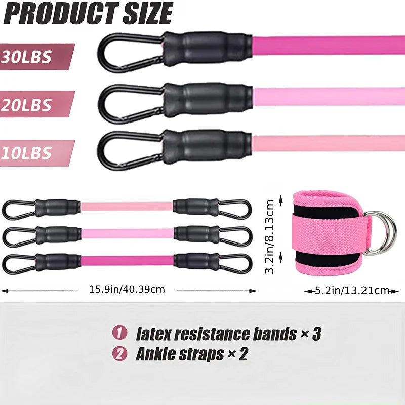 StrongStep Resistance Ankle Bands Set