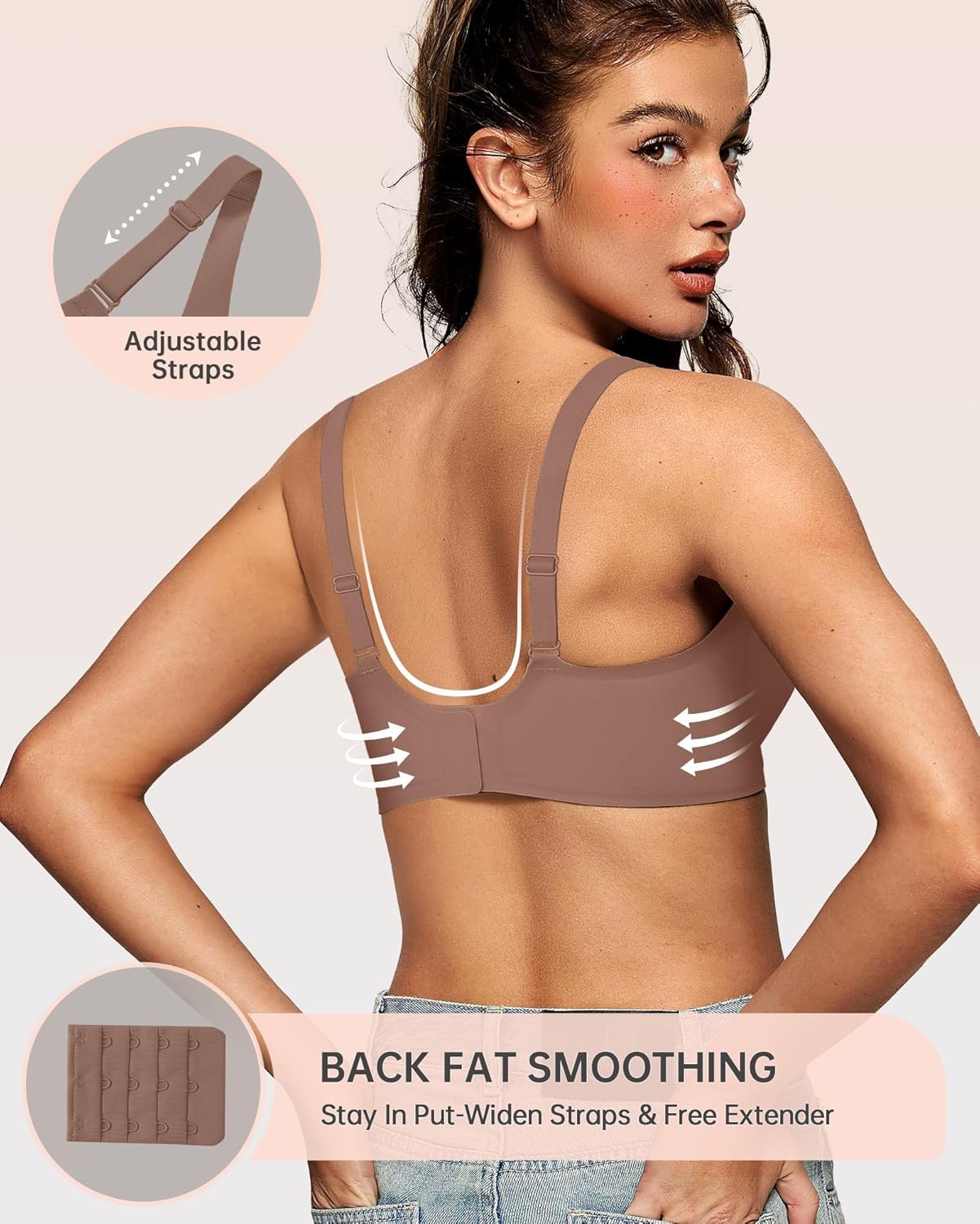ComfortLift Deep V Invisible Bralette